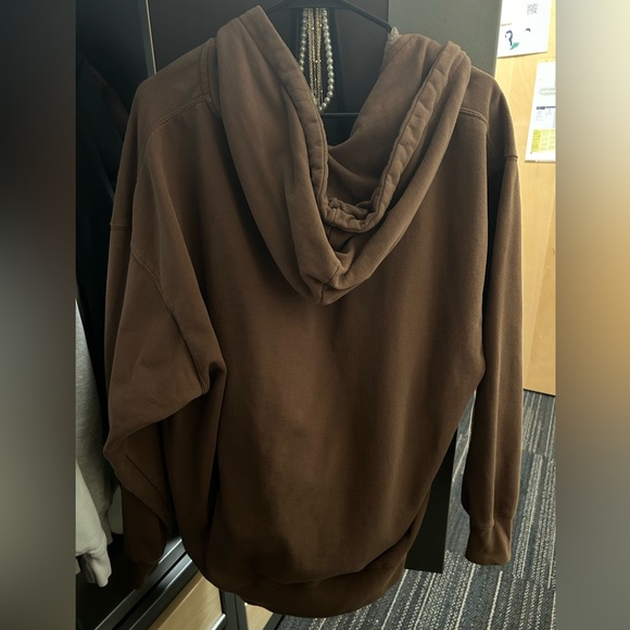 brown oversized john galt zip up jacket - Picture 3 of 3